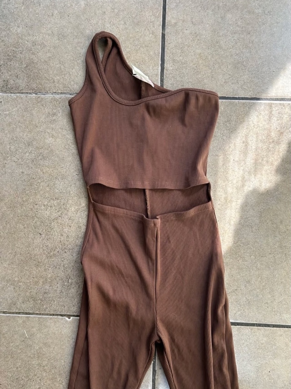 One shoulder Romper